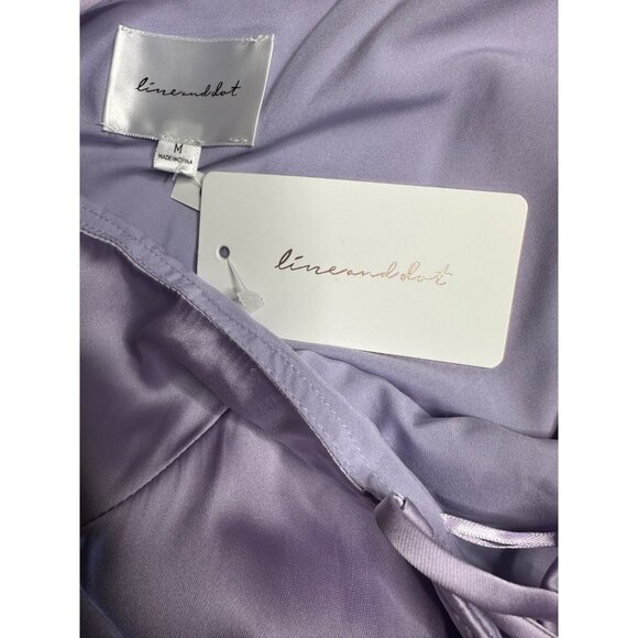 Line & Dot Kira Maxi Dress in Lilac Medium New Womens Long Dress - Picture 9 of 12